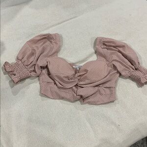 Fashion Nova Cropped Shirt